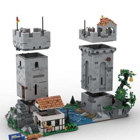 MOC - 142920 The Chain Towers - LesDiy - 