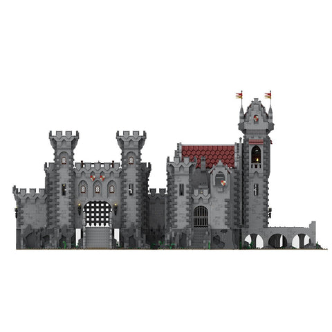 MOC - 143001 Red Lions Castle - LesDiy - 
