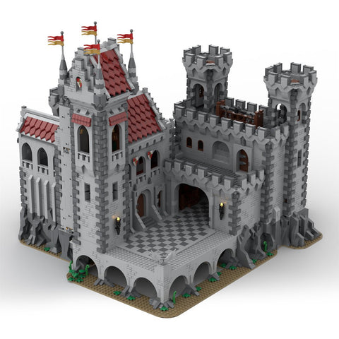 MOC - 143001 Red Lions Castle - LesDiy - 