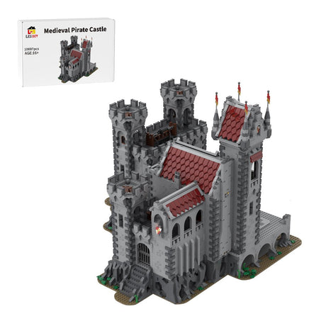 MOC - 143001 Red Lions Castle - LesDiy - 