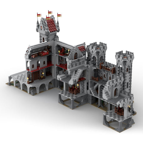 MOC - 143001 Red Lions Castle - LesDiy - 