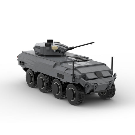 MOC - 143011 1/30 Eitan APC (AFV) Military Tank - LesDiy - 
