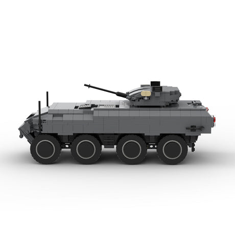 MOC - 143011 1/30 Eitan APC (AFV) Military Tank - LesDiy - 