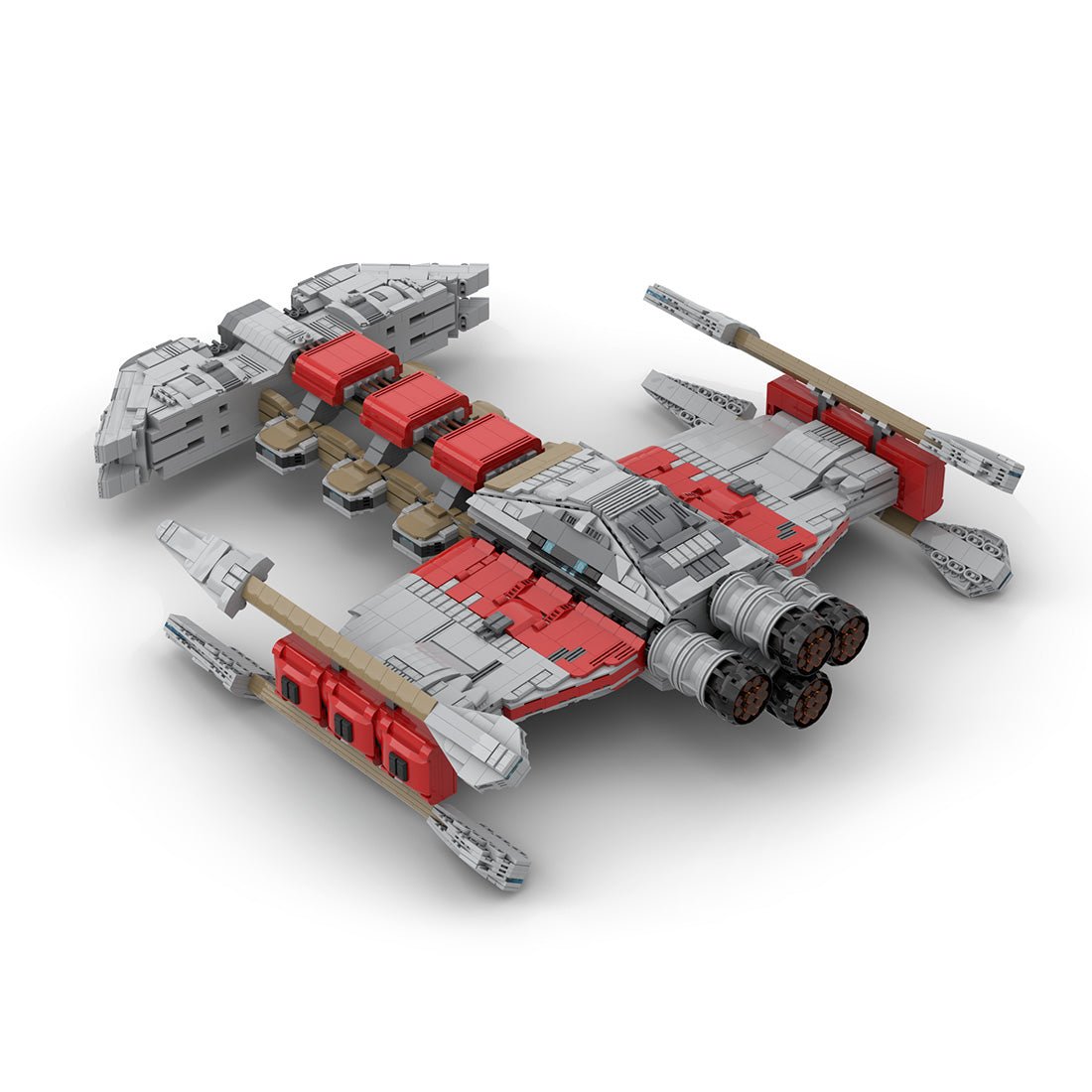 MOC - 143956 Terran - Battlecruiser Future Star Warship - LesDiy - 