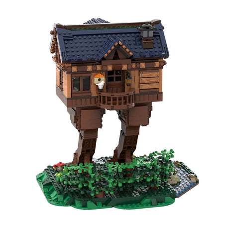 MOC - 144284 Forest Tree House Building Blocks - LesDiy - 