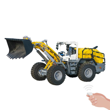 MOC - 144746 Liebherr L580 XPower: The Ultimate Lego Loader Building Blocks - LesDiy - 