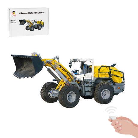 MOC - 144746 Liebherr L580 XPower: The Ultimate Lego Loader Building Blocks - LesDiy - 