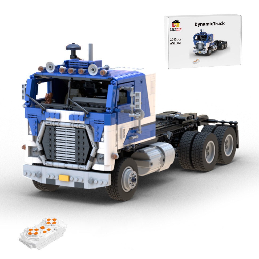 MOC-144890 RC FORD WT9000 1:17 Cabover Truck 
