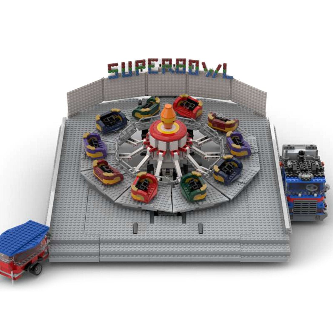 MOC-148109 Superbowl Fairground Ride | LesDiy