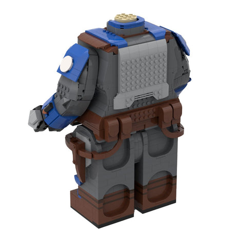 MOC-148314 Bo Katan Kryze megafigure Building Blocks-LesDiy-MOC-