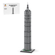 MOC - 148580 Shanghai Jin Mao Tower - 1/800 Scale Building Blocks - LesDiy - Building Blocks - 