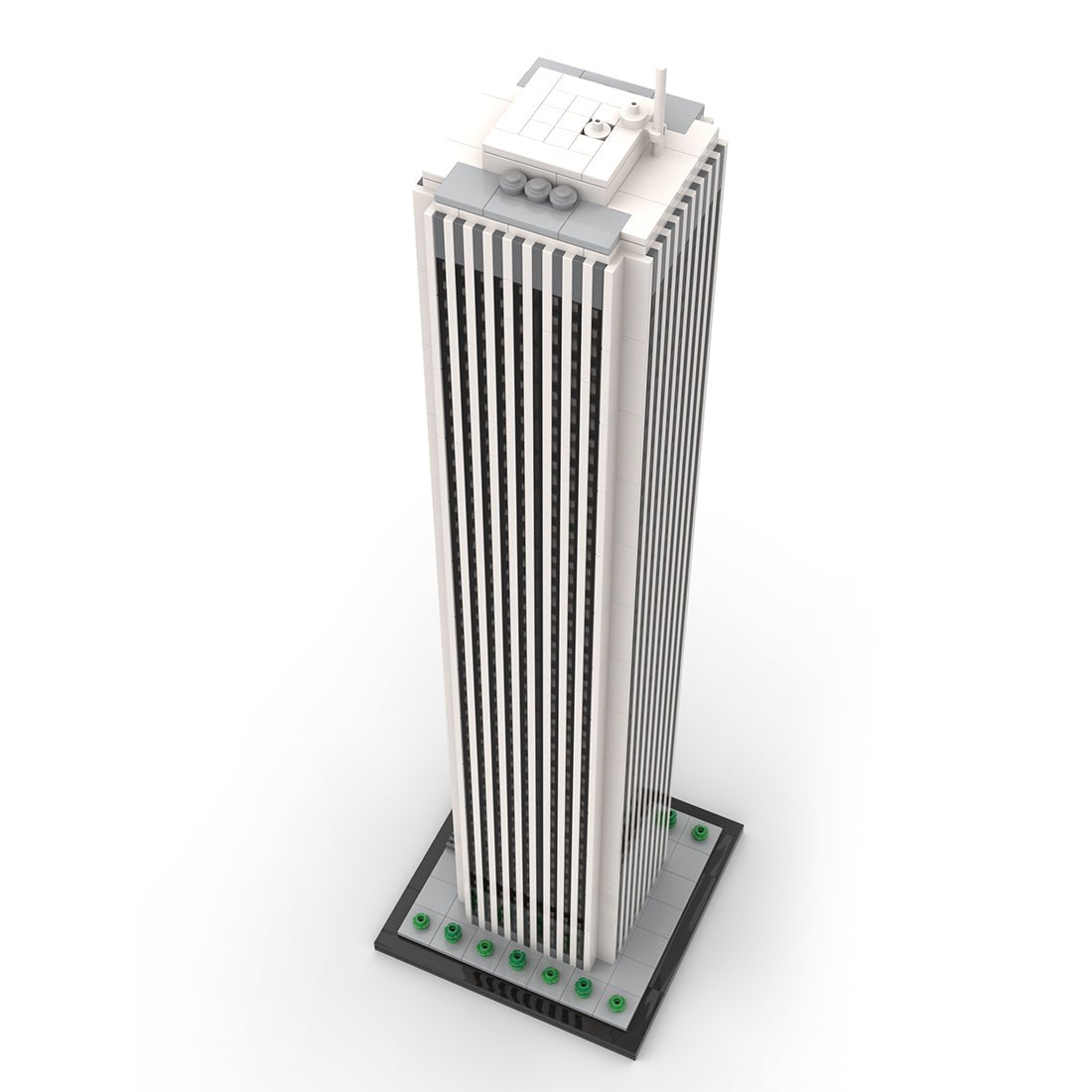 MOC - 149137 Chicago Aon Center - 1/800 Scale Building Blocks - LesDiy - Building Blocks - 