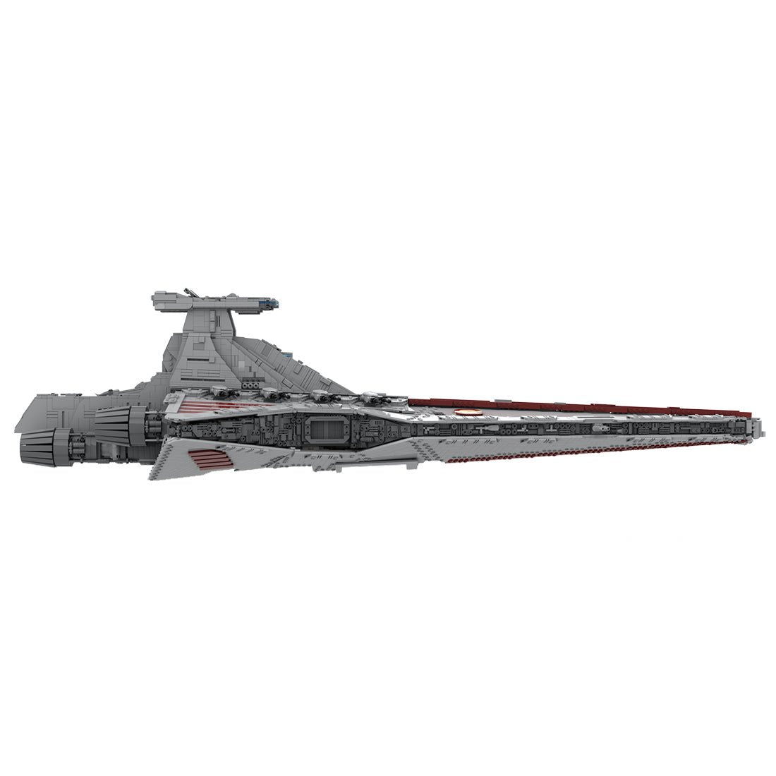 MOC - 149454 Venator - Class Star Destroyer Building Blocks - LesDiy - 