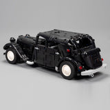 MOC - 149659 Citroën Traction (Rounded Trunk) Building Blocks - LesDiy - 