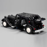 MOC - 149659 Citroën Traction (Rounded Trunk) Building Blocks - LesDiy - 
