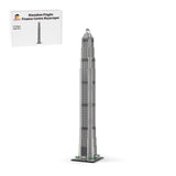 MOC - 150306 Shenzhen PingAn Finance Centre - 1/800 Scale Building Blocks - LesDiy - Building Blocks - 