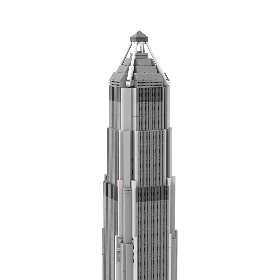 MOC - 150306 Shenzhen PingAn Finance Centre - 1/800 Scale Building Blocks - LesDiy - Building Blocks - 