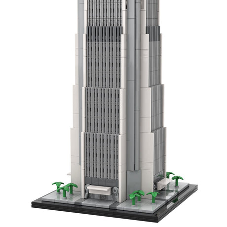 MOC - 150306 Shenzhen PingAn Finance Centre - 1/800 Scale Building Blocks - LesDiy - Building Blocks - 