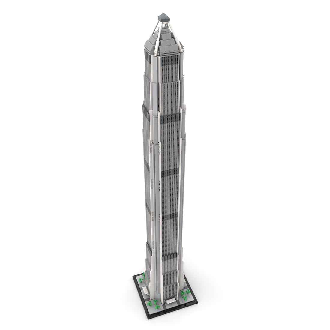 MOC - 150306 Shenzhen PingAn Finance Centre - 1/800 Scale Building Blocks - LesDiy - Building Blocks - 