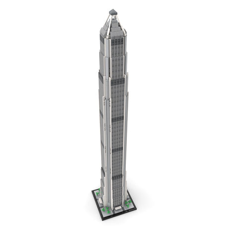 MOC - 150306 Shenzhen PingAn Finance Centre - 1/800 Scale Building Blocks - LesDiy - Building Blocks - 