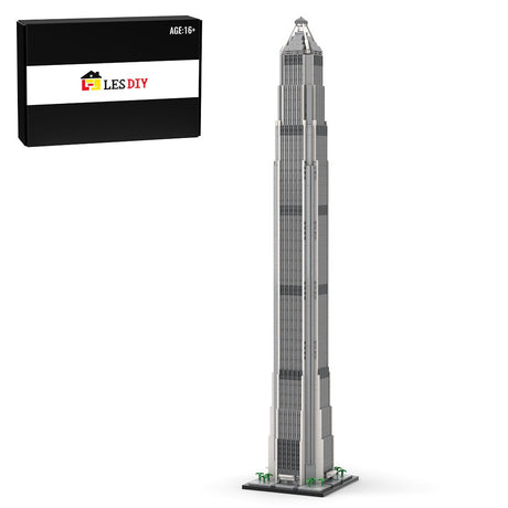 MOC - 150306 Shenzhen PingAn Finance Centre - 1/800 Scale Building Blocks - LesDiy - Building Blocks - 