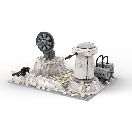 MOC - 150680 Sci - Fi Space Wars Artillery Building Blocks - LesDiy - 