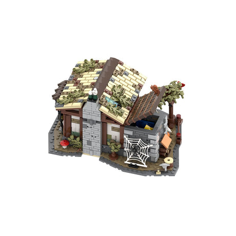 MOC - 150993 Medieval Hut Building Blocks - LesDiy - 