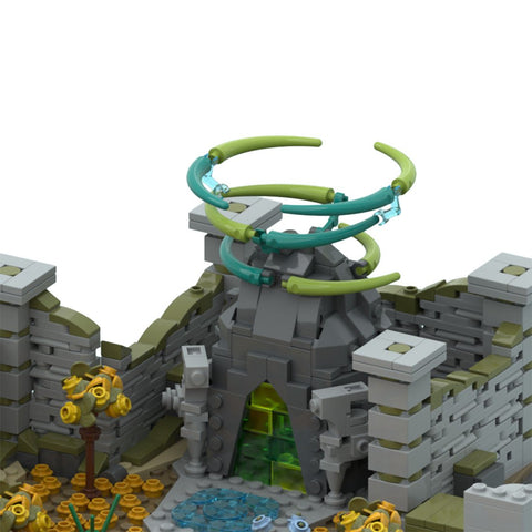 MOC - 151232 Zelda - East Gerudo Sky Archipelago - LesDiy - 