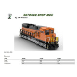MOC - 151823 RC BNSF Train - LesDiy