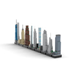 MOC - 151842 1/2000 Scale Tallest Buildings in New York City Building Blocks - LesDiy - Building Blocks