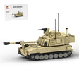 MOC - 152147 1/35 Scale M - 109 PALADIN | 155mm Howitzer Building Blocks - LesDiy - building blocks