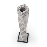 MOC - 152436 Dubai Cayan Tower - 1/800 Scale Building Blocks - LesDiy - Building Blocks - 