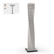 MOC - 152436 Dubai Cayan Tower - 1/800 Scale Building Blocks - LesDiy - Building Blocks - 