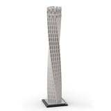 MOC - 152436 Dubai Cayan Tower - 1/800 Scale Building Blocks - LesDiy - Building Blocks - 