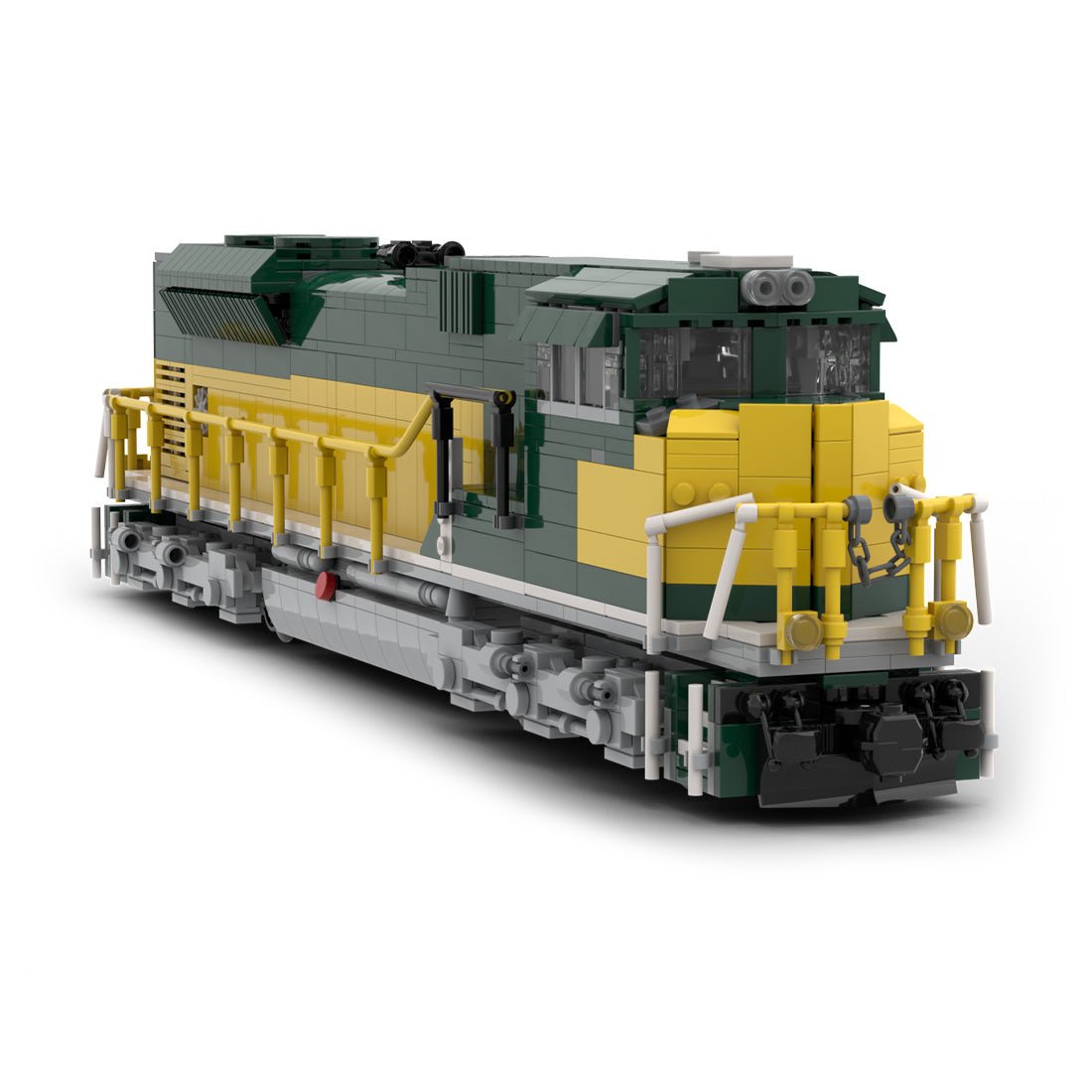 MOC-152519 Chicago Noerthwestern Heritage SD70ACE Train | LesDiy