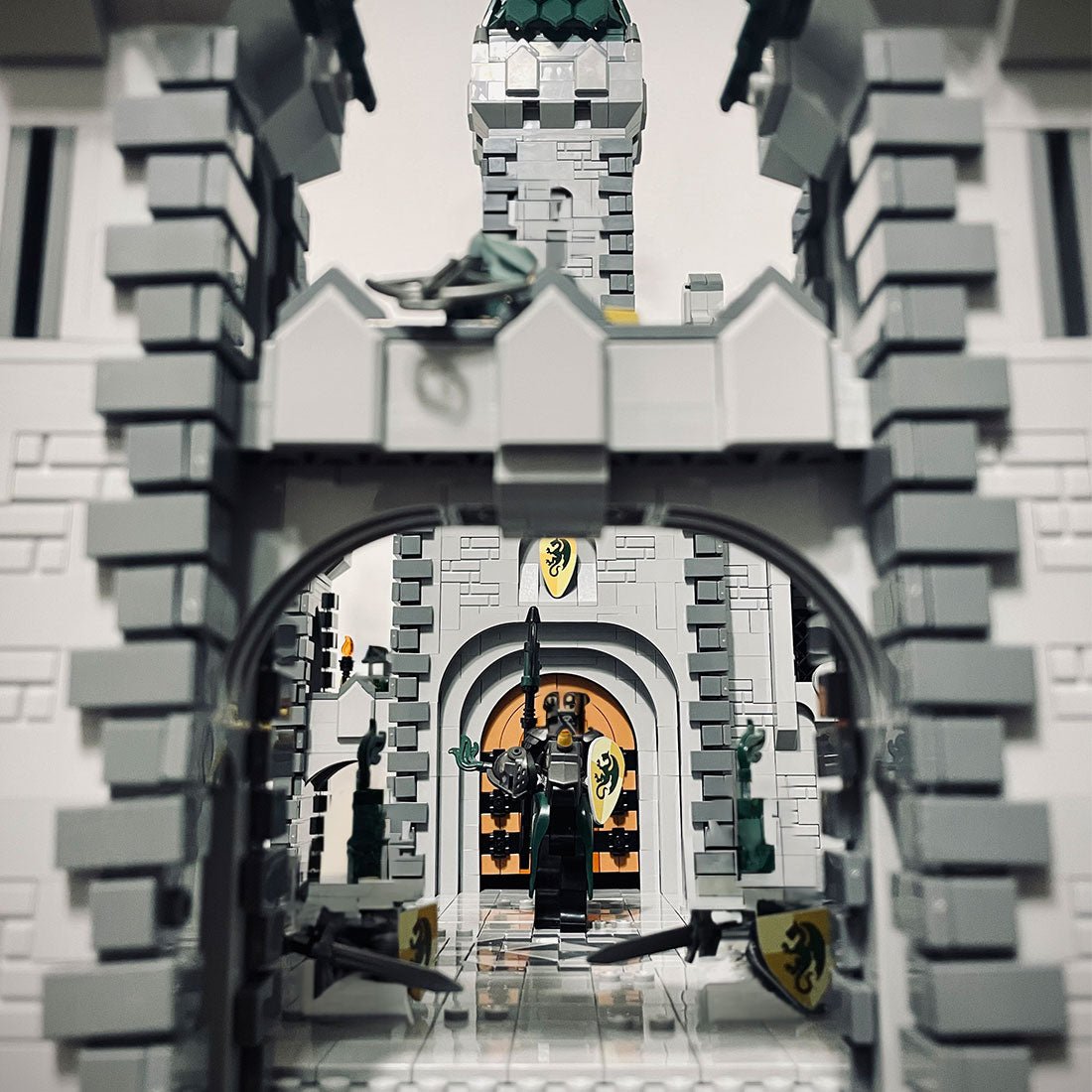 MOC - 152895 Green Dragon Stronghold - LesDiy