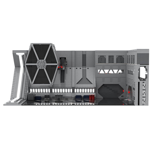 MOC - 153410 SW Imperial Hangar(Imperial fighter included) - LesDiy - 