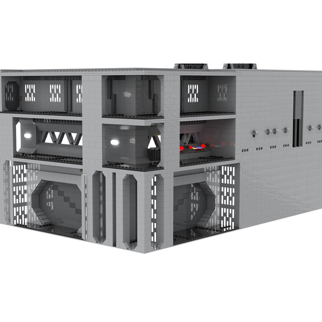 MOC-153410 SW Imperial Hangar(Imperial fighter included) | LesDiy