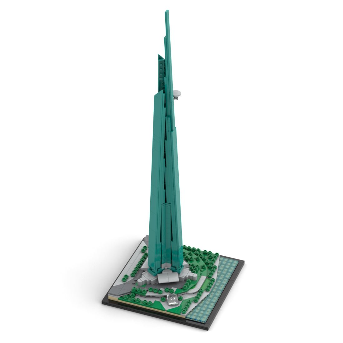 MOC-153609 Jeddah Tower Building Blocks | LesDiy