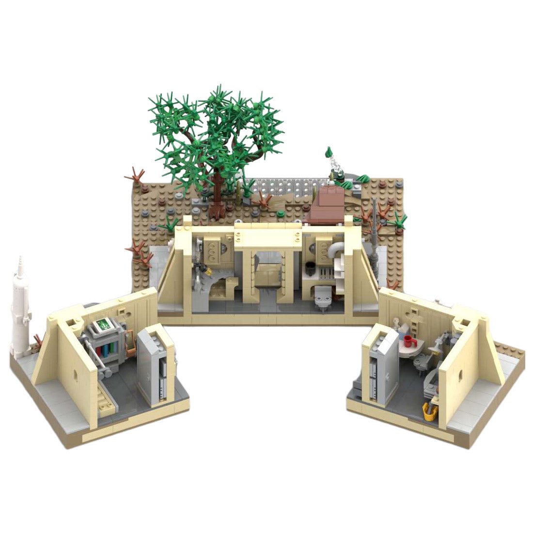 MOC - 153678 The Mandalorian - Din Family Homestead on Nevarro - LesDiy - 