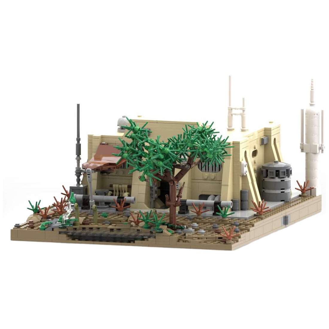 MOC - 153678 The Mandalorian - Din Family Homestead on Nevarro - LesDiy - 