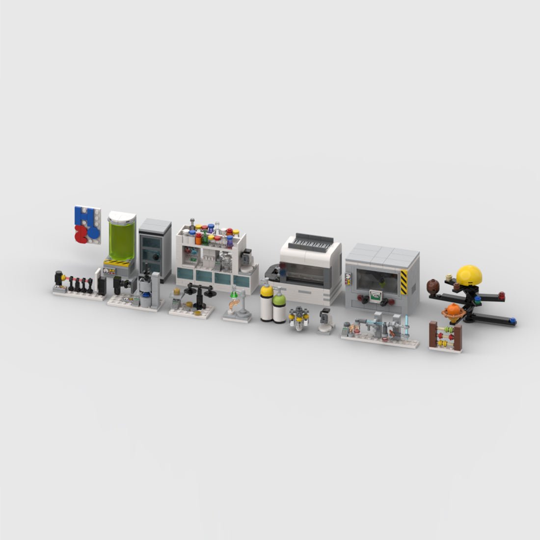 Lab Building Blocks MOC-153875 Laboratory equipment Building Blocks | LesDiy