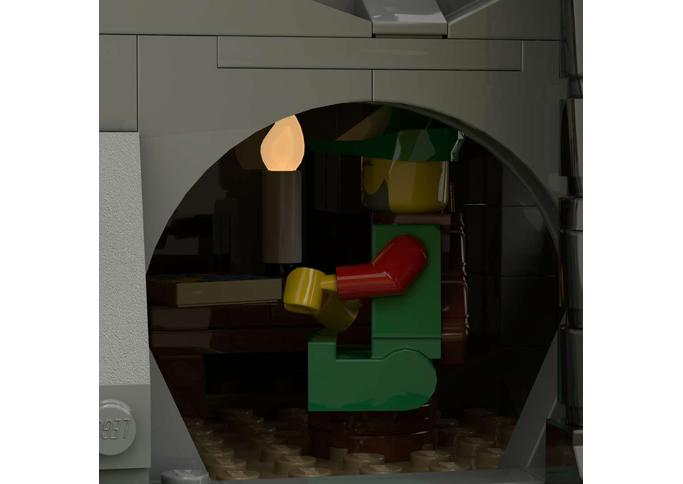 MOC - 153885 Forestmen's Headquarters Castle System - LesDiy - 