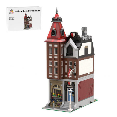 MOC - 153886 Half - timbered Townhouse - LesDiy - 