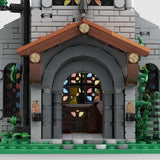 MOC - 153931 Medieval Lion Knights' Church - LesDiy - 