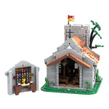 MOC - 153931 Medieval Lion Knights' Church - LesDiy