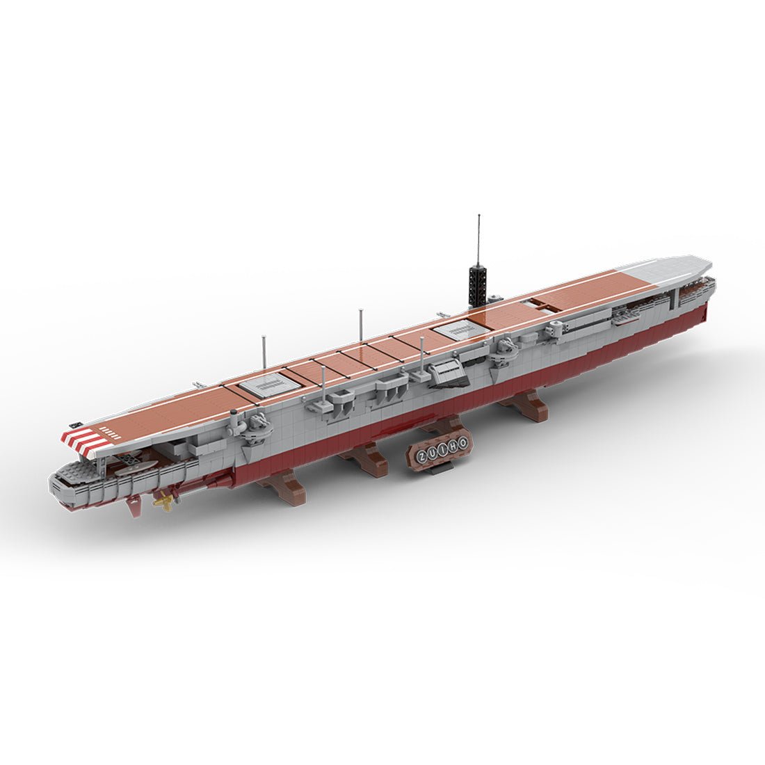 MOC - 15425 Japanese Zuiho Light Aircraft Carrier Building Blocks - LesDiy - 