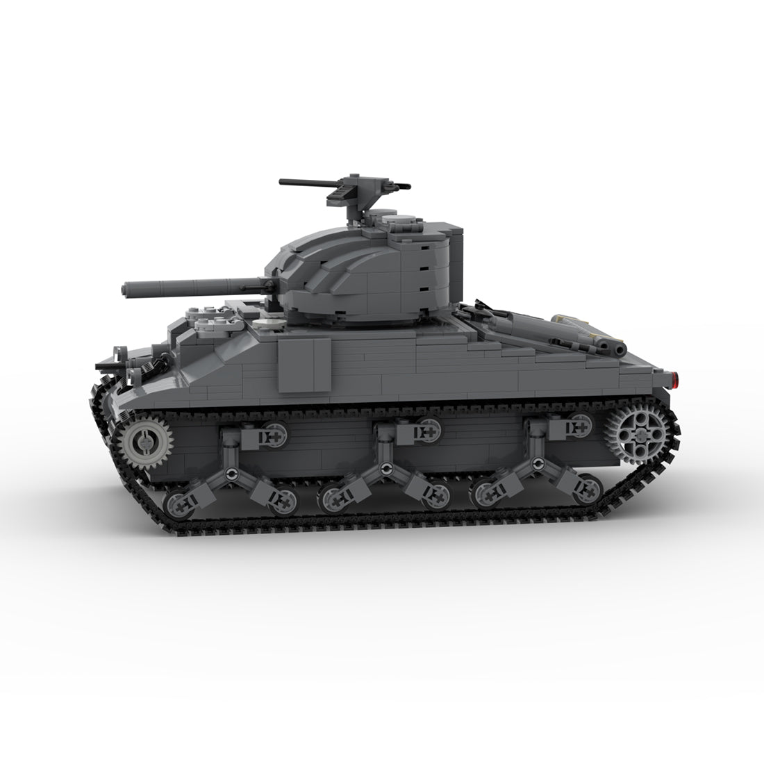 MOC - 154688 M4A2 - 75 Sherman - LesDiy