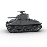 MOC - 154688 M4A2 - 75 Sherman - LesDiy