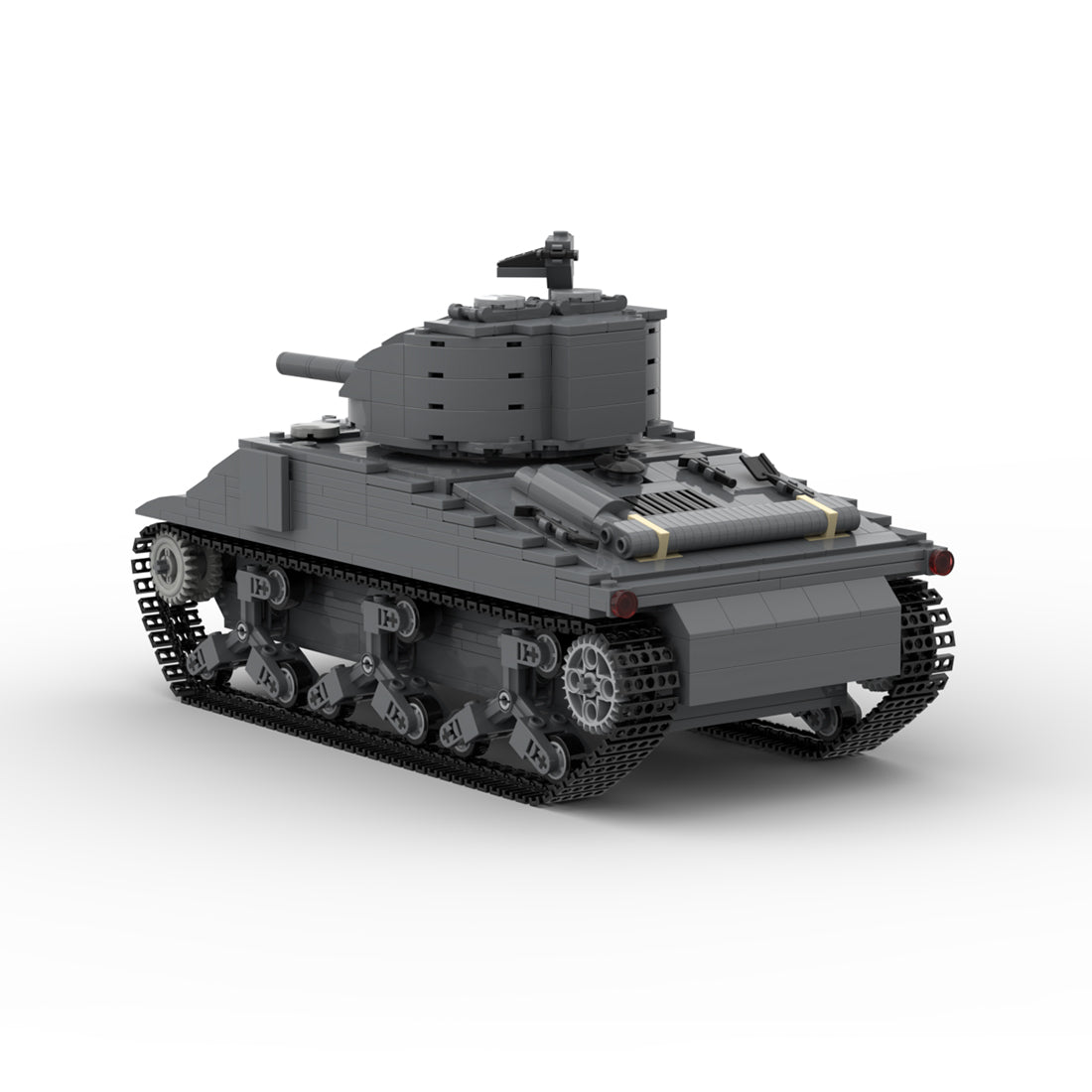 MOC - 154688 M4A2 - 75 Sherman - LesDiy